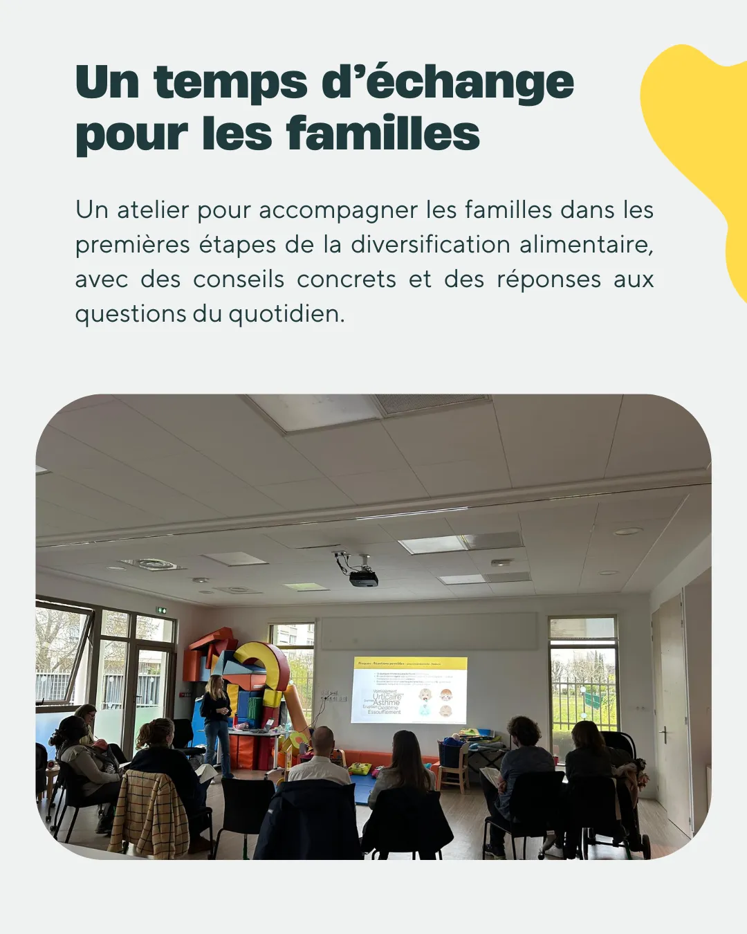 Retour sur l’atelier diversification alimentaire du 5 mars 2026 - photo 2