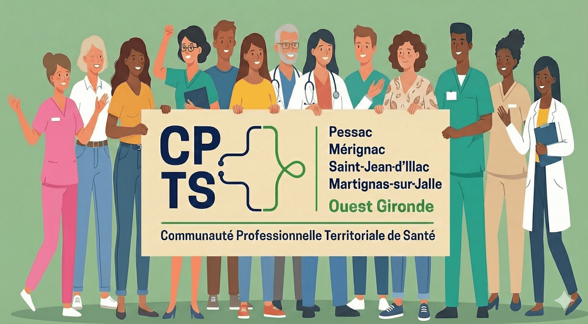 Illustration du suivi des activités de la CPTS Ouest Gironde