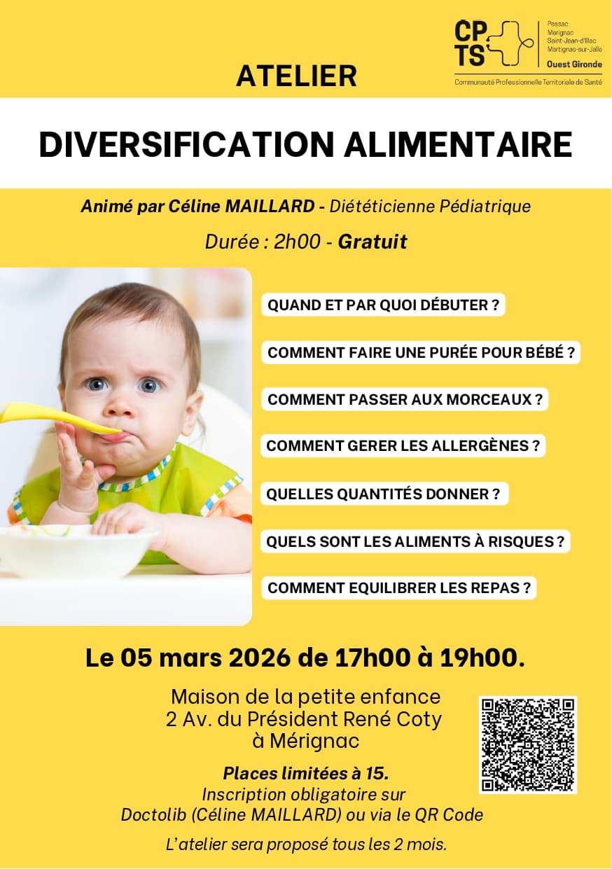 Affiche Diversification Alimentaire - Jeunes parents
