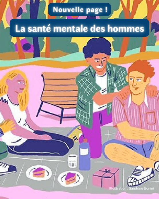 Santé mentale des hommes - visuel 1