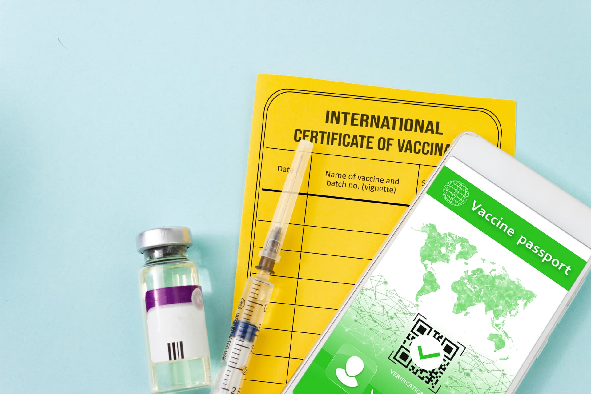 Certificat international de vaccination, vaccin et passeport numérique
