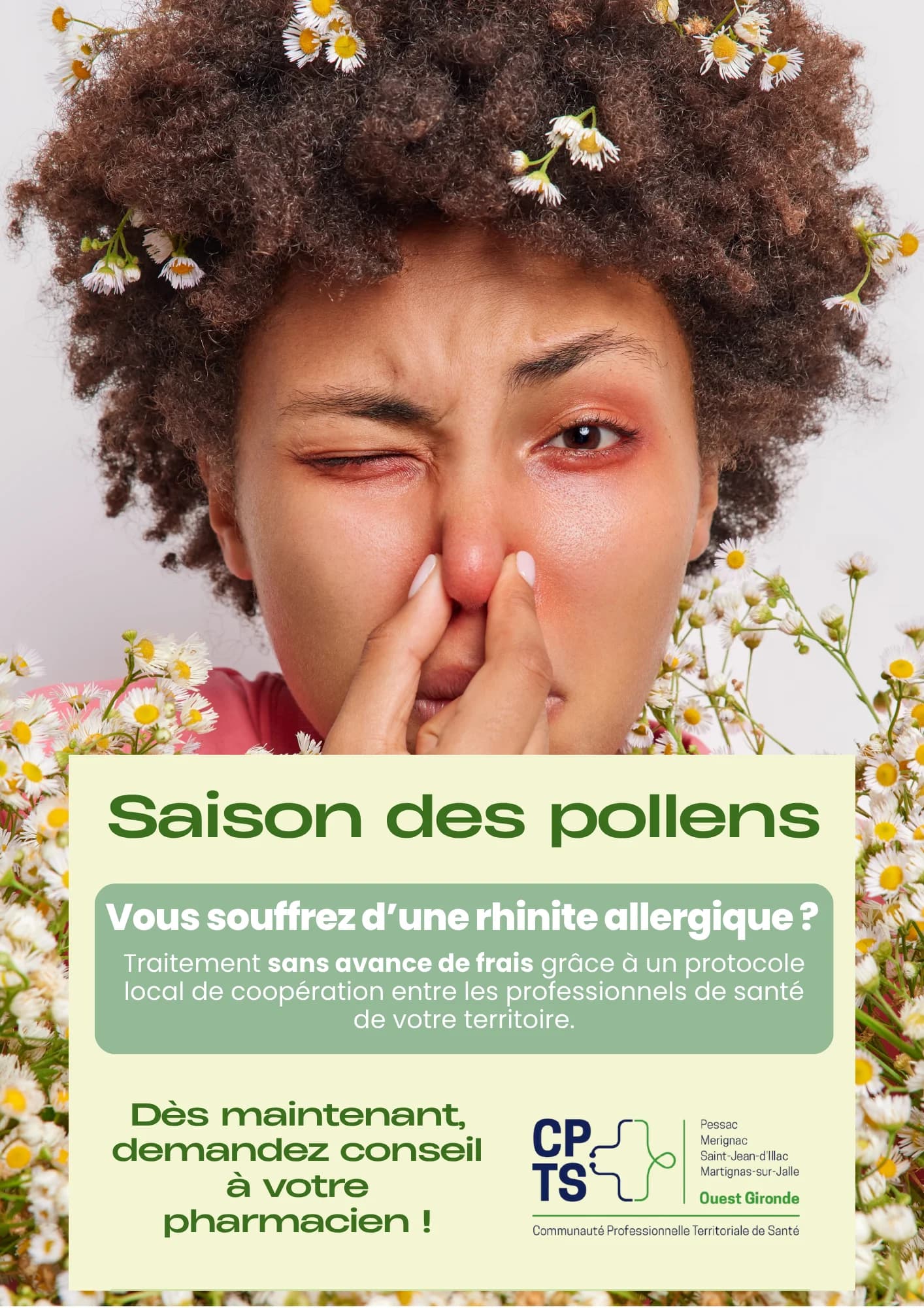 Affiche rhinite allergique