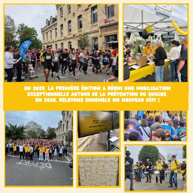 Photographies de la première édition de la Collective RUN en 2025