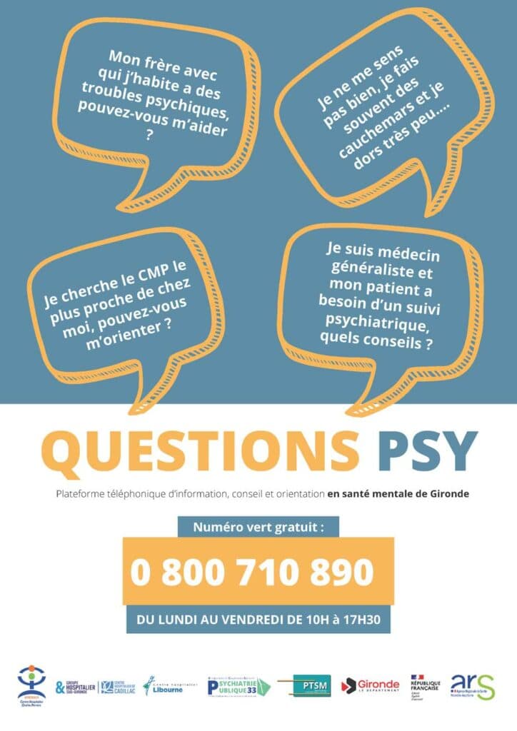 Questions Psy - 0 800 710 890