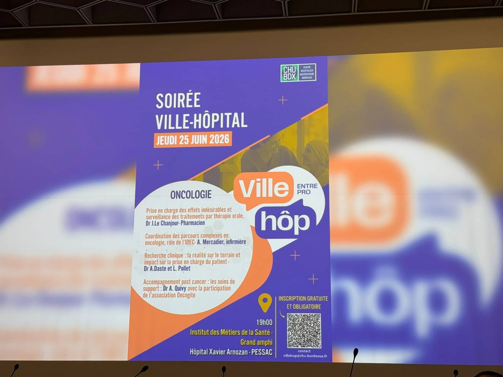 Soirée Ville-Hôpital : les parcours en cancérologie — 25 juin 2026 - photo 3