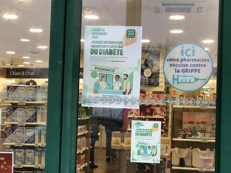 Journée « aller vers » les usagers du lundi 24 novembre en collaboration avec la pharmacie du centre de Martignas sur Jalles et le CCAS - photo